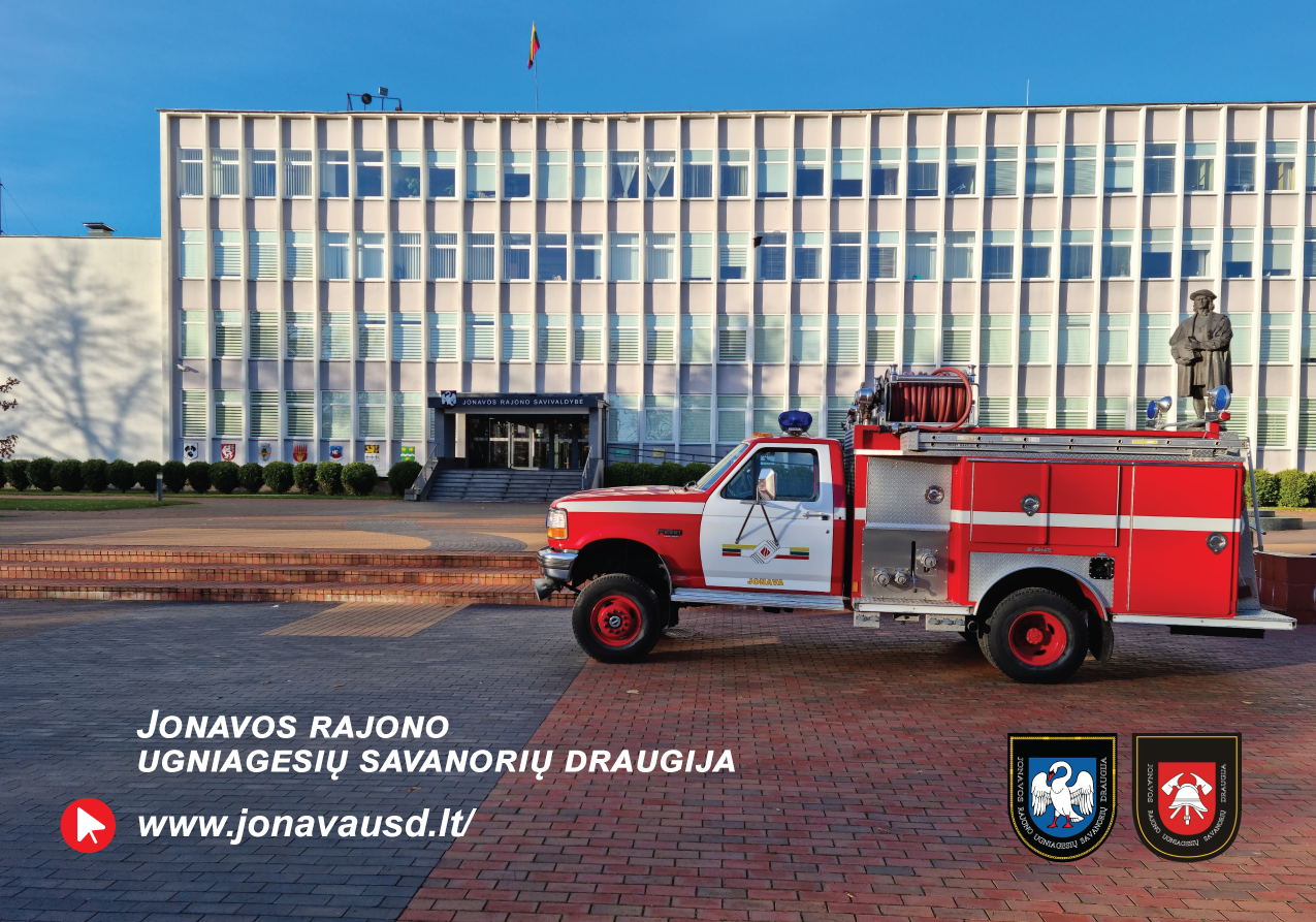Jonavos rajono ugniagesių savanorių draugijos veiklos nuotrauka